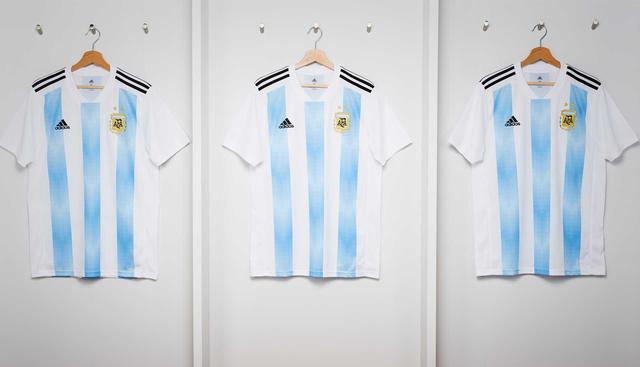 阿根廷国家队球衣（阿根廷国家队2018世界杯球衣图片）(2)