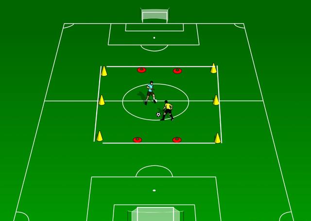 足球训练10个基本动作（足球带球训练指导要点）(4)