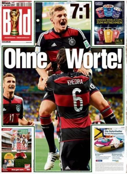 巴西队德国1比7名单（巴西对德国世界杯集锦）(16)