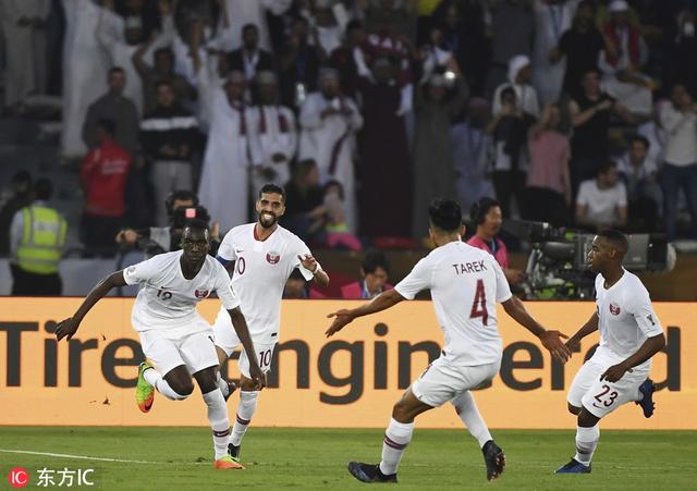 卡塔尔首夺亚洲杯冠军（历史首夺亚洲杯冠军阿里单届赛事进9球）(7)