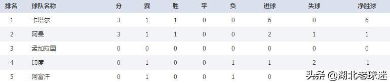 世界杯亚洲区预选赛积分榜（世界杯亚洲区预选赛目前各队积分）(6)