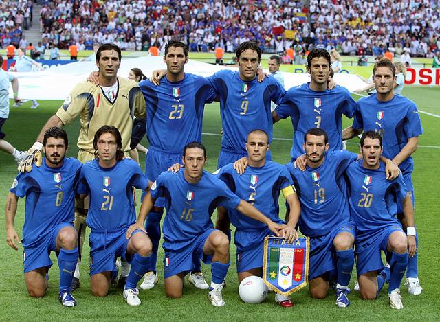 2006年世界杯冠军意大利阵容（意大利夺得德国世界杯冠军）(2)