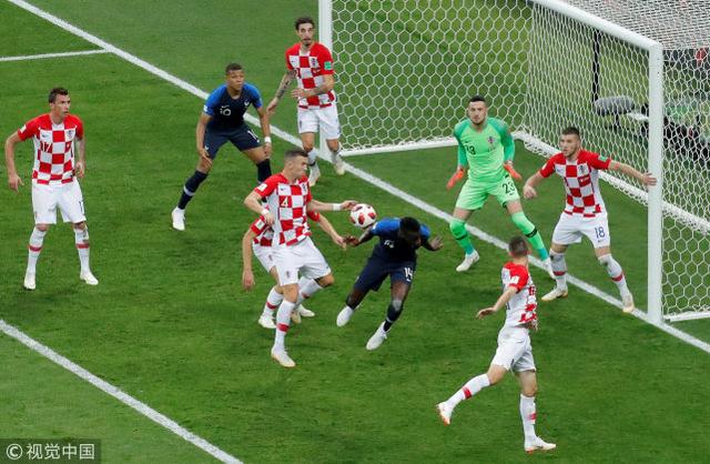 法国克罗地亚比分4比2集锦（世界杯决赛法国对克罗地亚过程）(4)