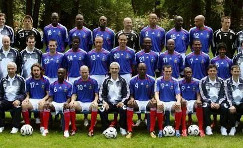 2006年法国世界杯阵容（2006年世界杯法国小组赛成绩单）(1)
