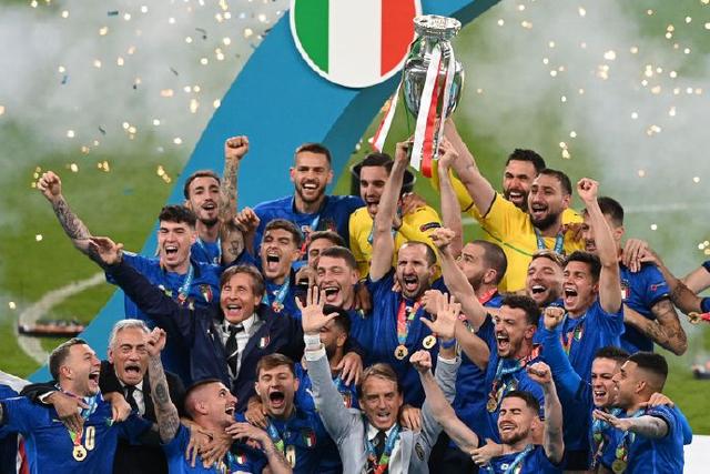 欧洲杯2021冠军比分（2021年欧洲杯意大利冠军历程）(1)