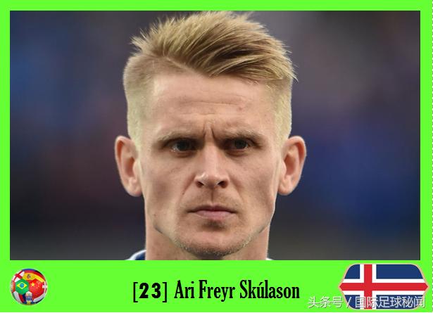 2018年足球世界杯冰岛排名第几名（冰岛俄罗斯世界杯出战名单）(25)