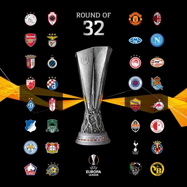 欧联杯小组排名（欧联杯32强名单出炉）(2)