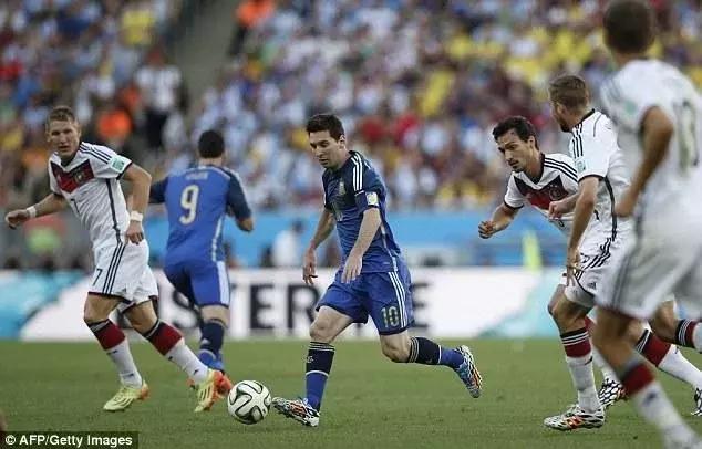 阿根廷和德国世界杯决赛（德国1-0阿根廷2014世界杯决赛集锦）(8)