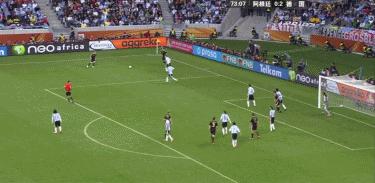 德国和阿根廷交锋史（简述2010世界杯阿根廷德国之战）(8)