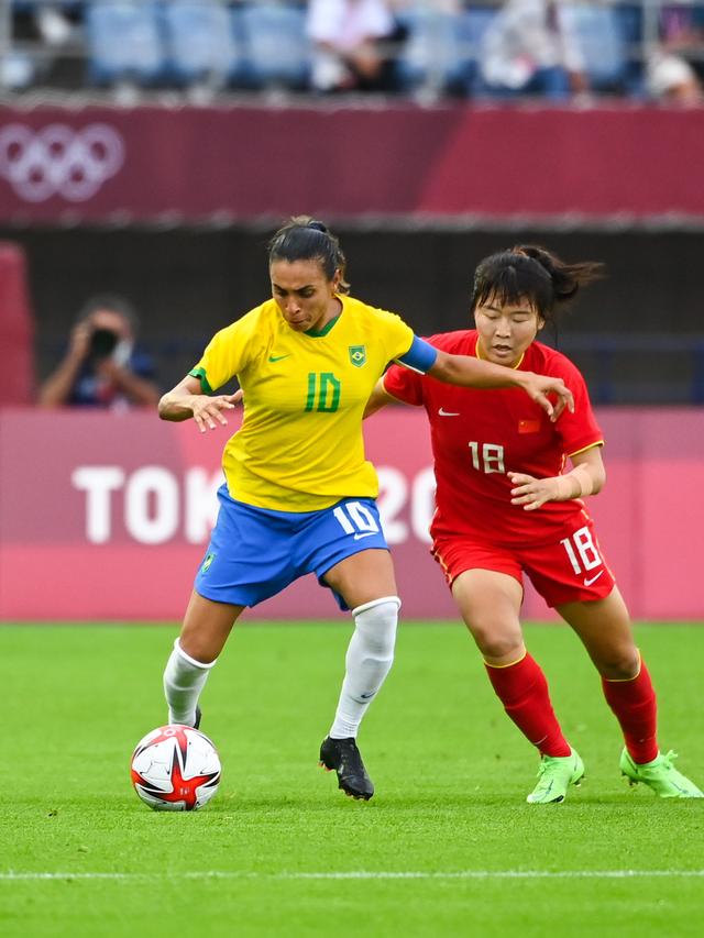 中国女足和巴西女足谁厉害（中国女足0-5不敌巴西）(8)