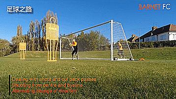 守门员训练方法（守门员准备姿势及扑救的训练方法）(9)