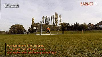 守门员训练方法（守门员准备姿势及扑救的训练方法）(12)
