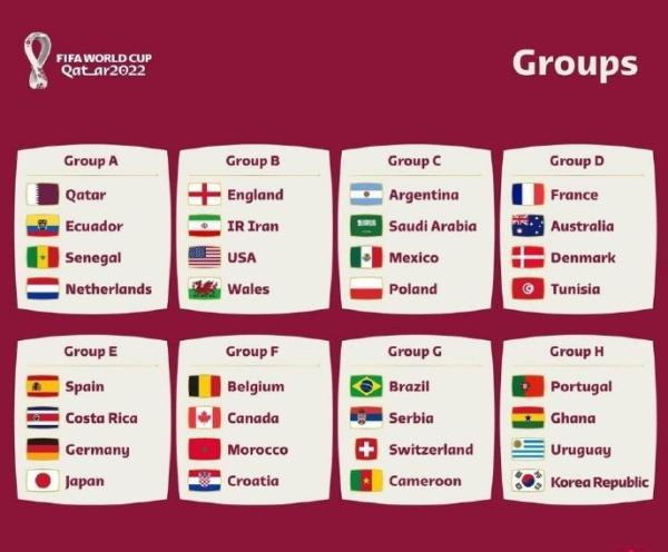 世界杯足球32强名单（卡塔尔世界杯32强全部确定）(3)