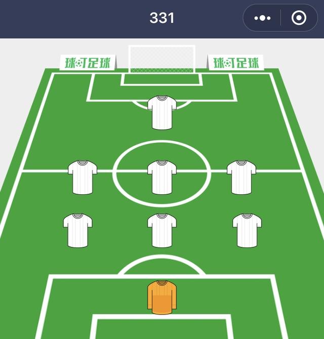 八人制足球常用阵型（8人足球阵型位置名称图解）(3)
