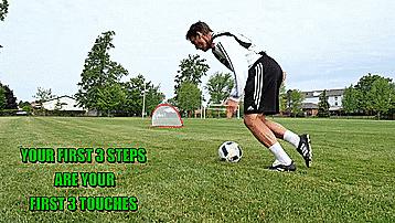 足球运球过人三个阶段（用这个三步三触球原则让你带球更快）(2)