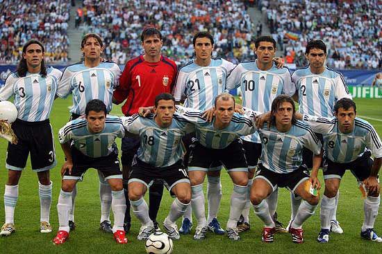 2006世界杯阿根廷（阿根廷队史最强阵容）(1)