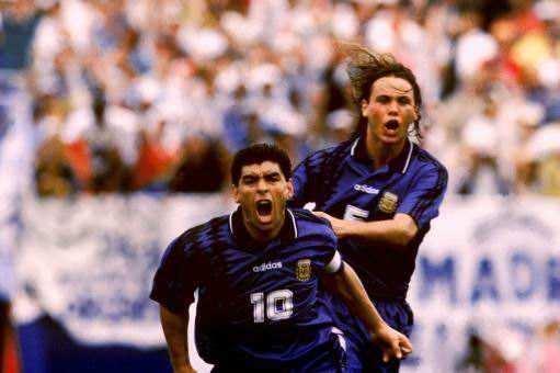 1994年世界杯阿根廷阵容（1994年世界杯阿根廷马拉多纳）(2)