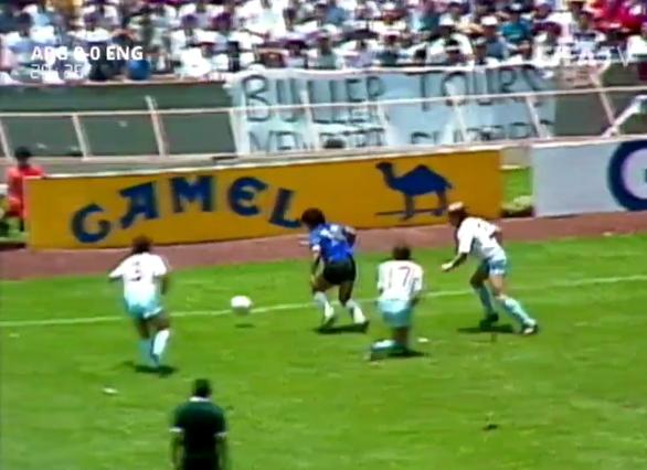 马拉多纳进球集锦（1986世界杯阿根廷对英格兰）(5)
