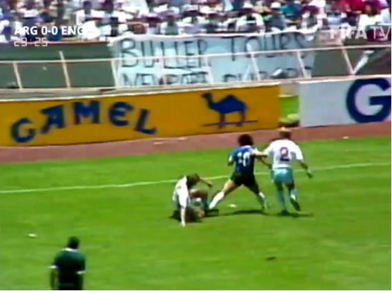 马拉多纳进球集锦（1986世界杯阿根廷对英格兰）(4)