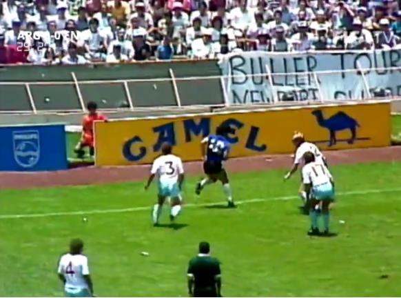 马拉多纳进球集锦（1986世界杯阿根廷对英格兰）(6)