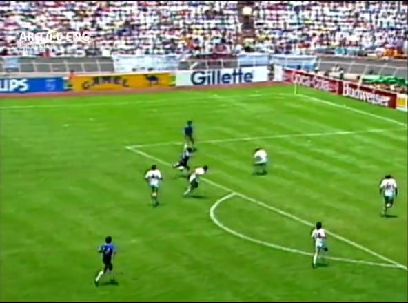 马拉多纳进球集锦（1986世界杯阿根廷对英格兰）(17)