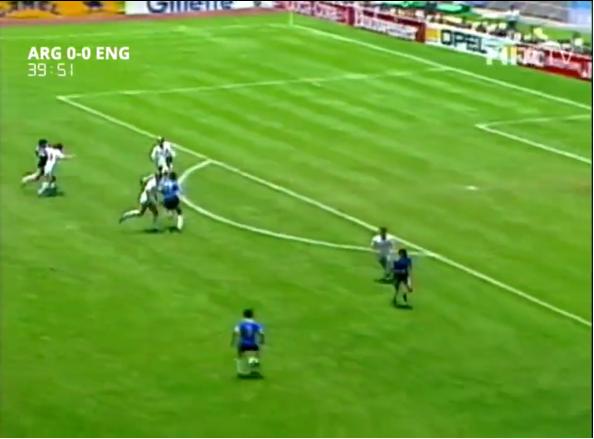 马拉多纳进球集锦（1986世界杯阿根廷对英格兰）(21)