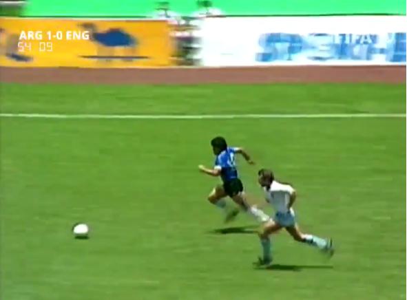 马拉多纳进球集锦（1986世界杯阿根廷对英格兰）(36)