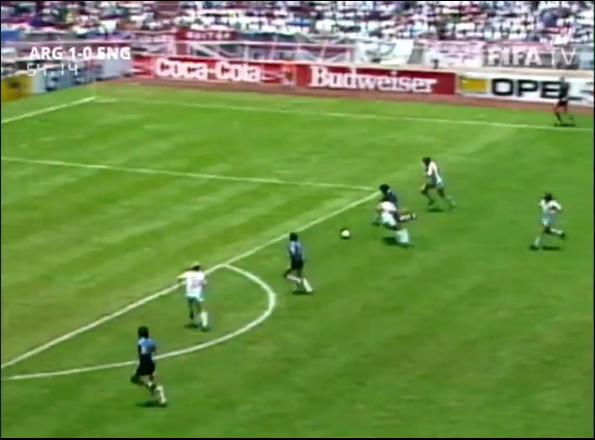 马拉多纳进球集锦（1986世界杯阿根廷对英格兰）(40)