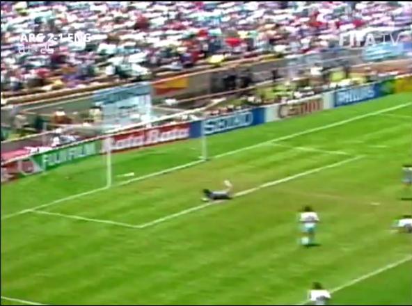 马拉多纳进球集锦（1986世界杯阿根廷对英格兰）(57)