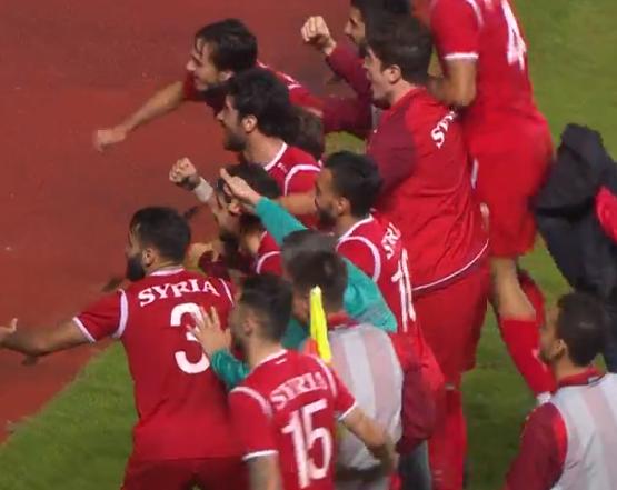 中国队和叙利亚谁赢了（中国足球队对叙利亚的比赛结果）(4)